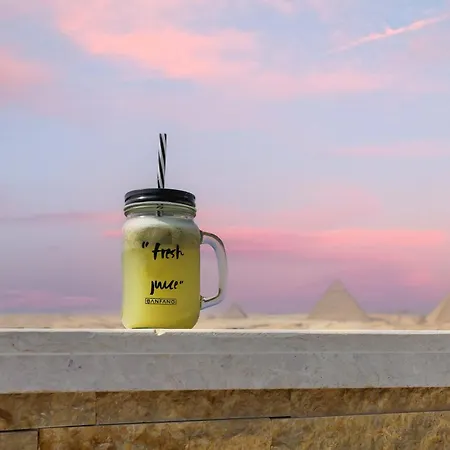 Venus Pyramids Inn - Top Roof Access W Free Break Fast Kafret el-Gabal Exterior photo