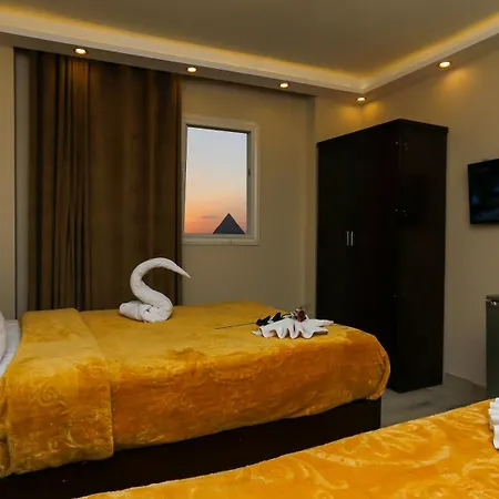 Venus Pyramids Inn - Top Roof Access W Free Break Fast Kafret el-Gabal Exterior photo